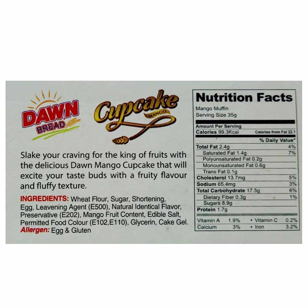 Dawn Mango Cupcake Box