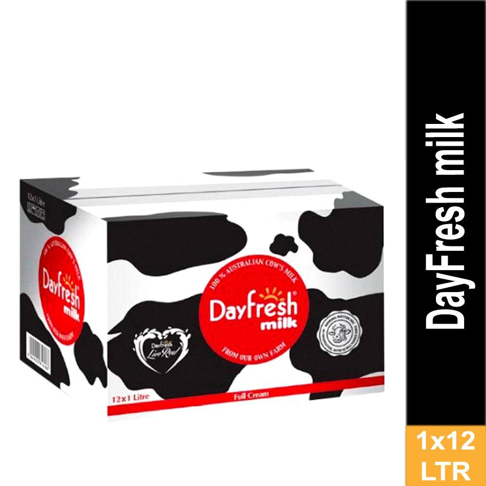 Day Fresh Full Cream Milk Carton 1Ltr