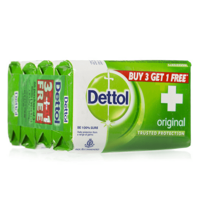 Dettol Original Soap 3+1