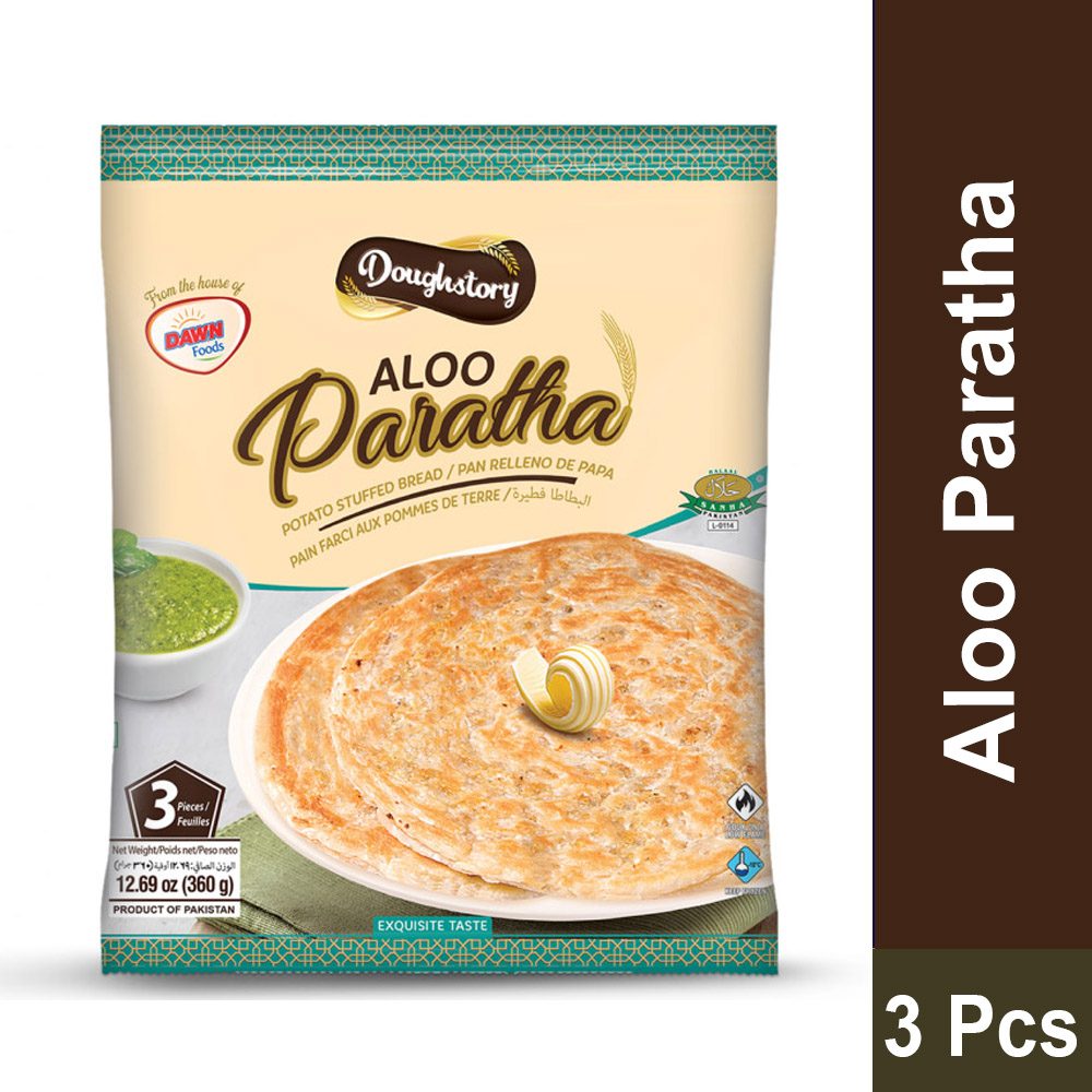 Doughstory Aloo Paratha 3 Pieces
