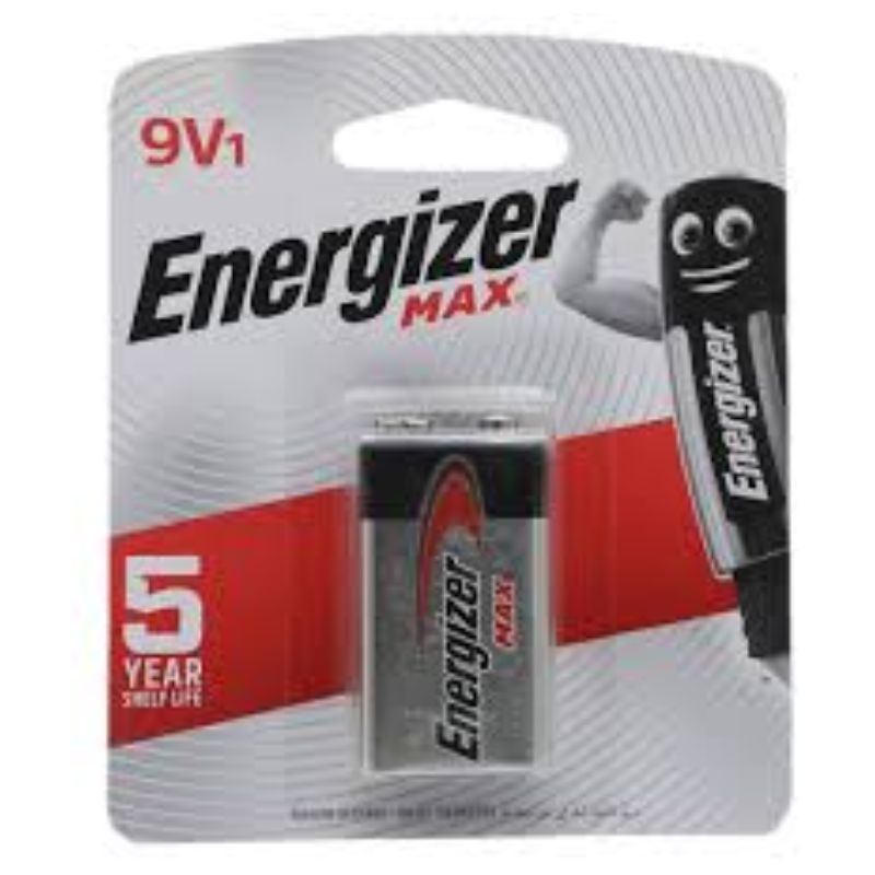 ENERGIZER MAX LONG LASTING POWER 9v LR61 1UNIT