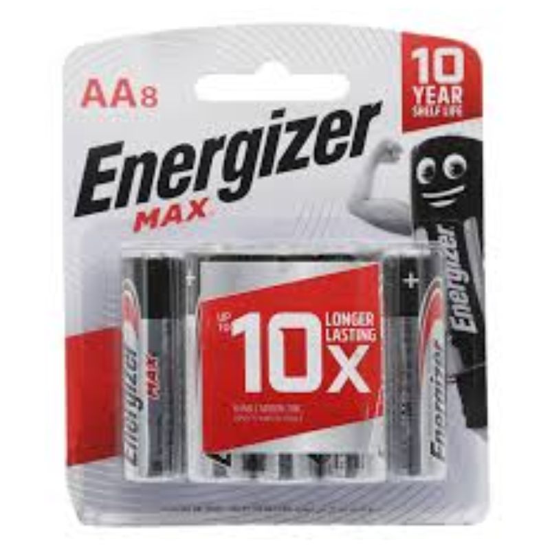 ENERGIZER MAX No E91 BP-8 AA 1.5v
