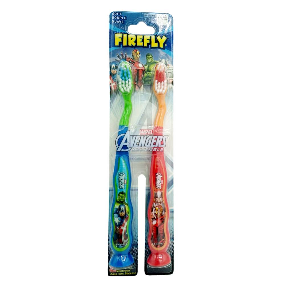 Firefly Avengers Kids Tooth Brush Pack of 2