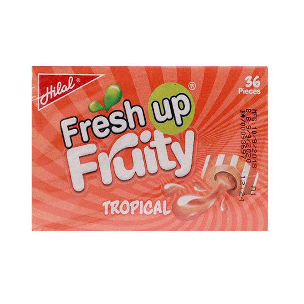 Fresh Up Fruity Tropical Chewing Gum