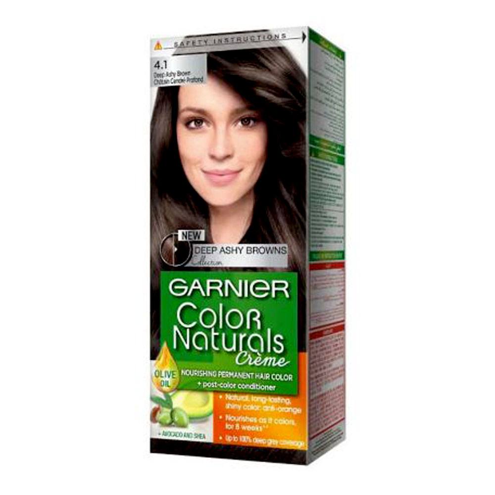 Garnier Color Naturals Deep Ashy Brown Hair Color 4.1