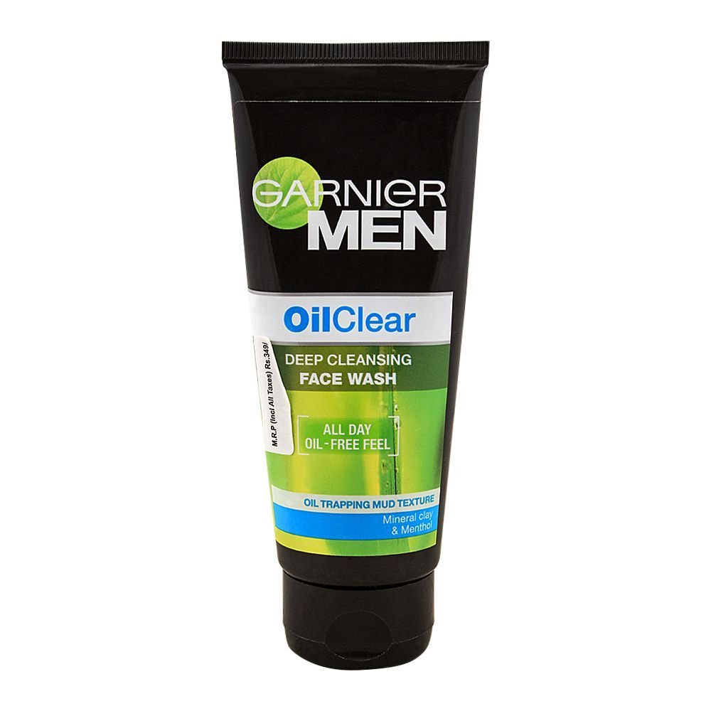 Garnier Men Oil Clear Deep Cleansing Face Wash
