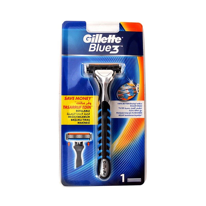 Gillette Blue 3 System Razor 1Up