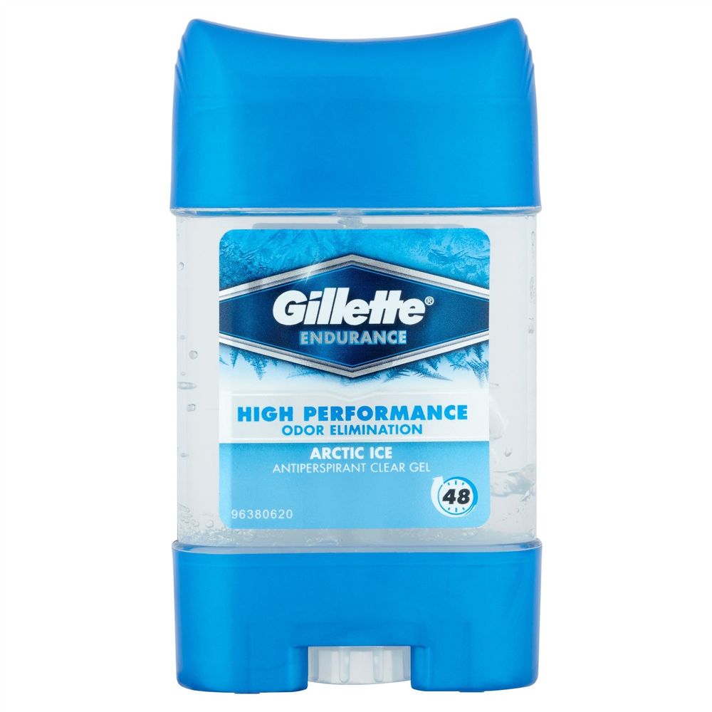 Gillette Endurance Arctic Ice High Performance Odour Elimination Antiperspirant Clear Gel
