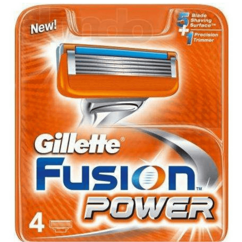 Gillette Fusion Power Shaving Razor Catridge 4S