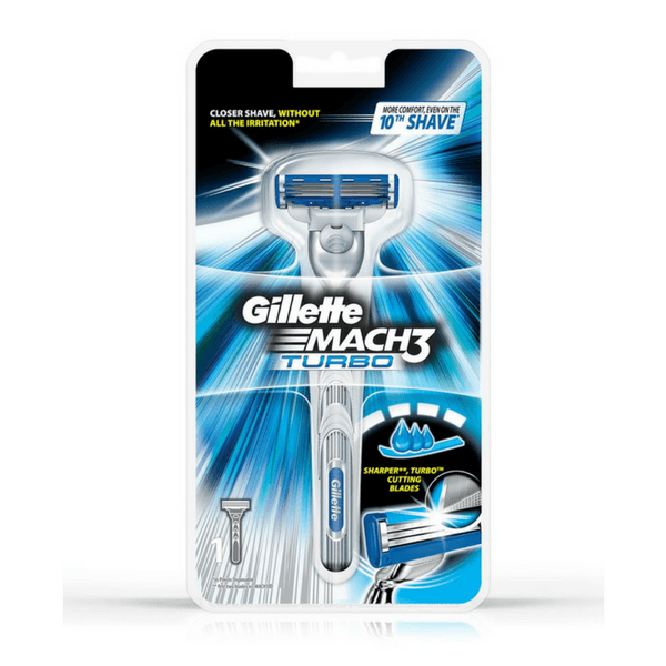Gillette Mach 3 Turbo Razor with Blade