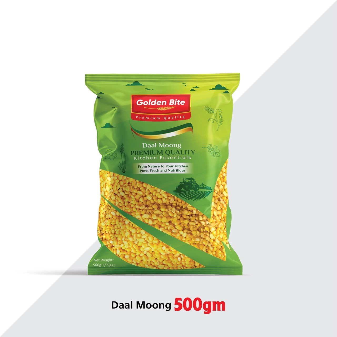 Golden Bite Daal Moung Washed