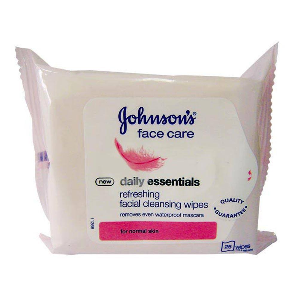 Johnsons Daily Essentials Normal Skin Refreshing Wipes