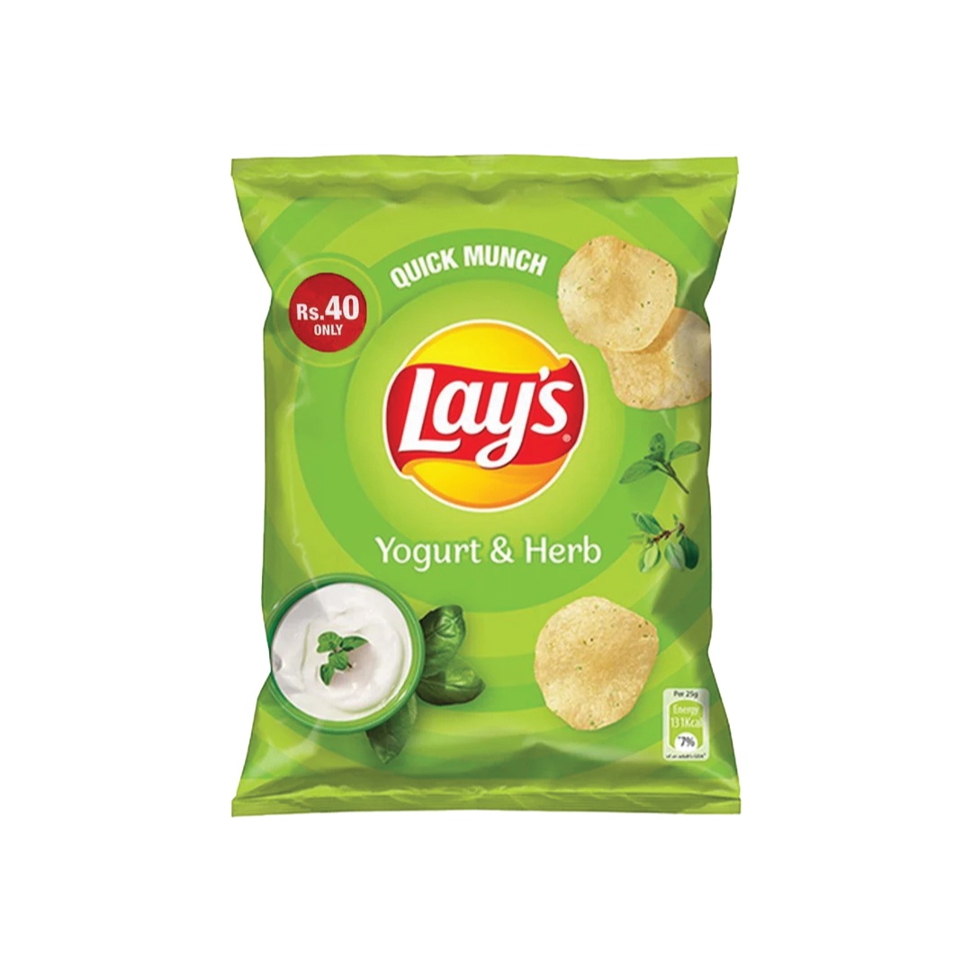 Lays Yogurt & Herb RS. 40