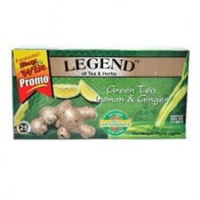 Legend Lemon & Ginger Green Tea