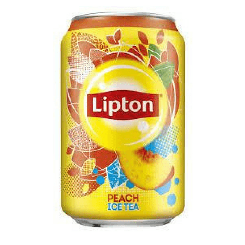 Lipton Peach Ice Tea Tin