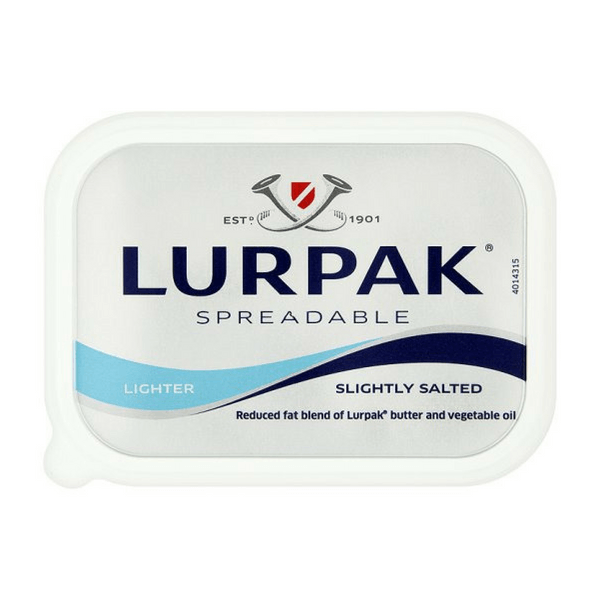 Lurpak Butter Spreadable Lighter Slightly Salted