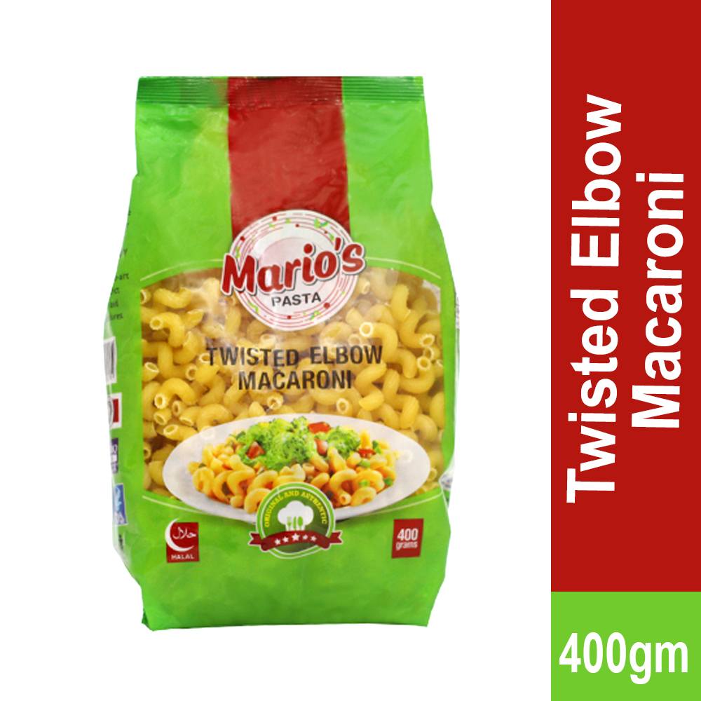 Marios Pasta Twisted Elbow Macaroni
