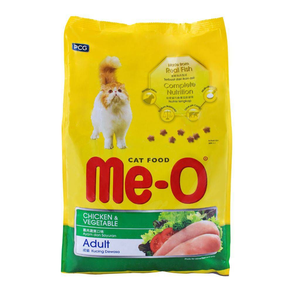 Me-o Cat Food Adult Chicken & Vegetable Flavour