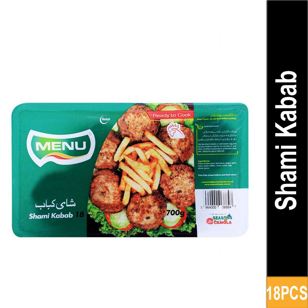 Menu Shami Kabab