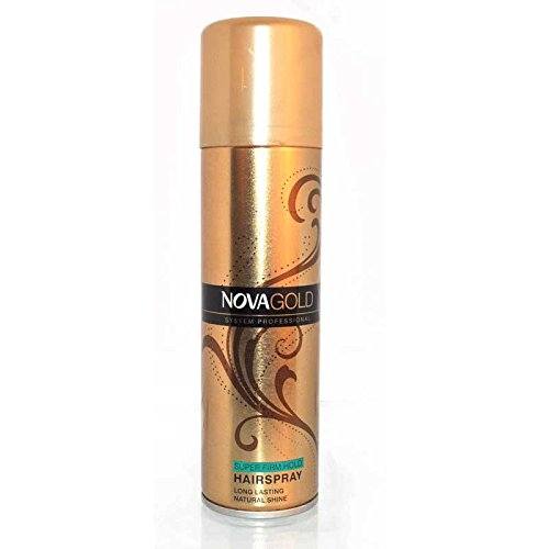 Nova Gold Super Firm Hold Long Lasting Hair Spray