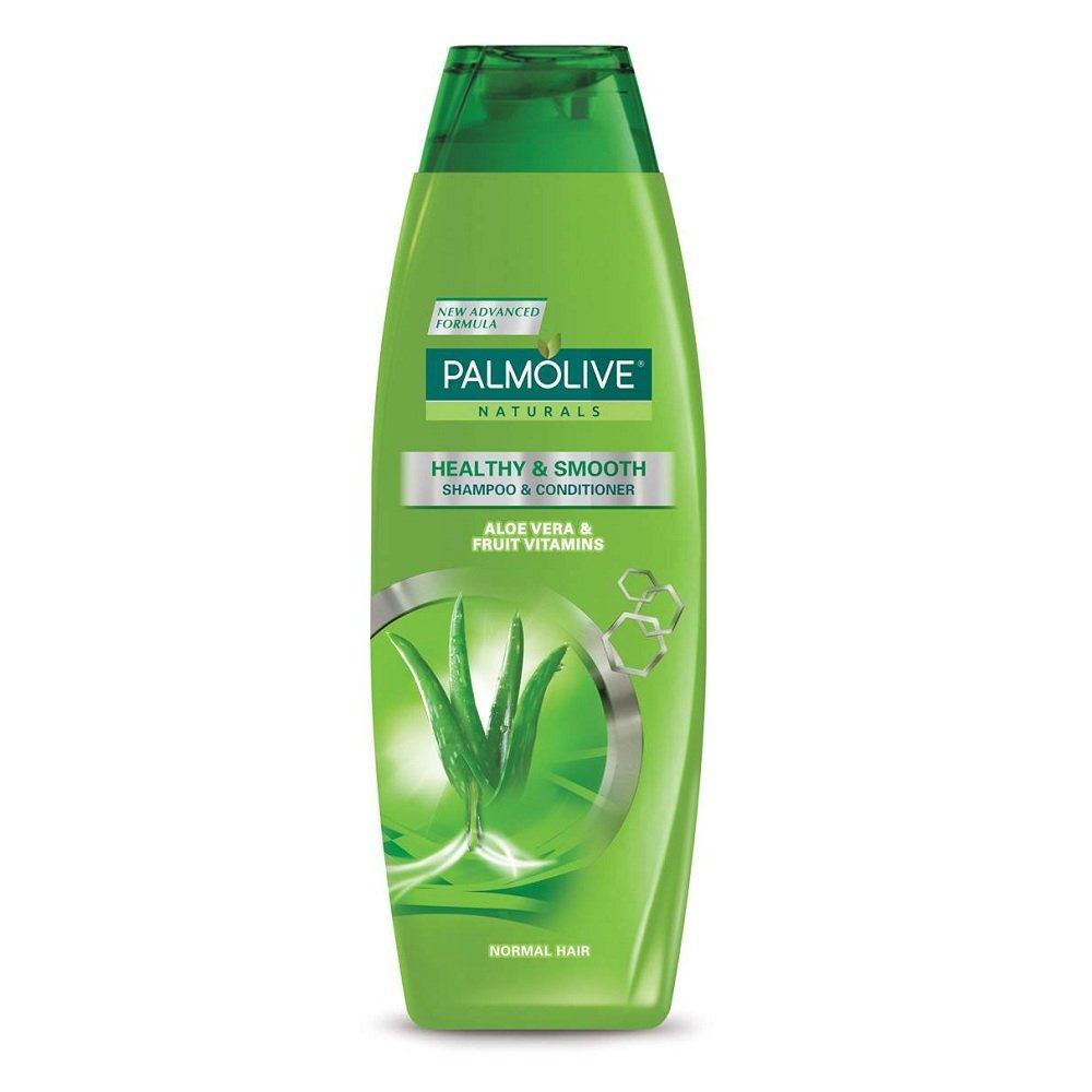 Palmolive Naturals Silky Shine Effect Shampoo With Aloe Vera For Normal Hair