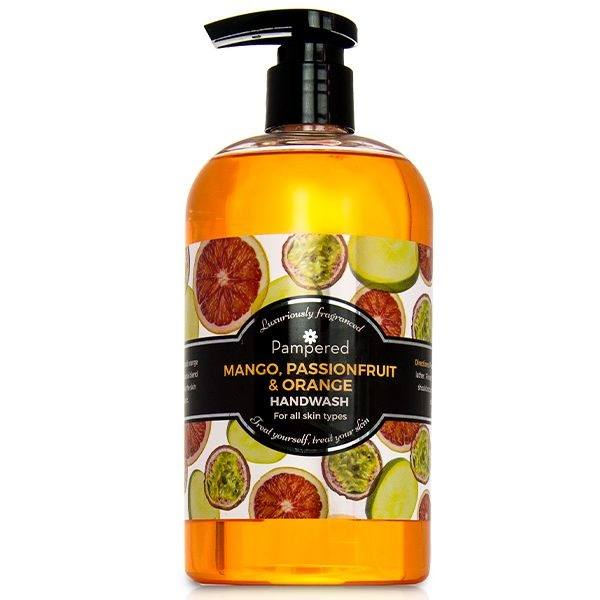 Pampered MANGO & ORANGE Hand Wash UK