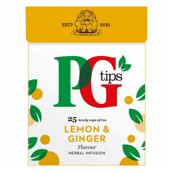 Pg Tips Tea Lemon Ginger