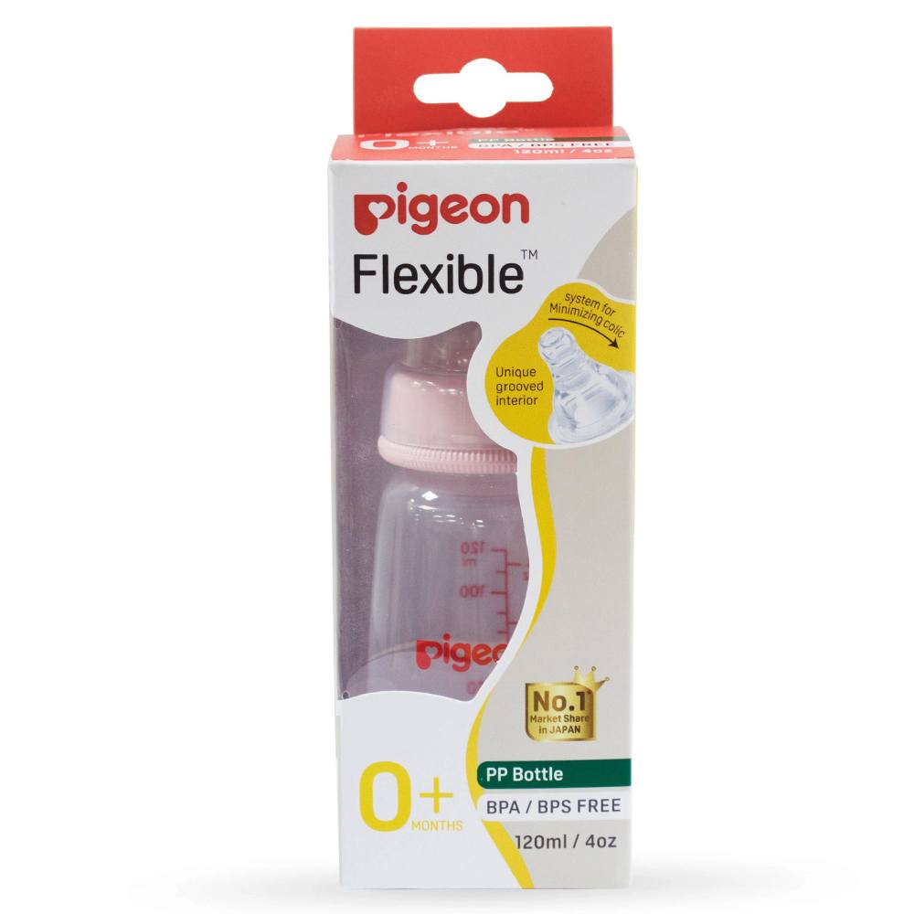 Pigeon Flexible PP Feeding Bottle 0M+