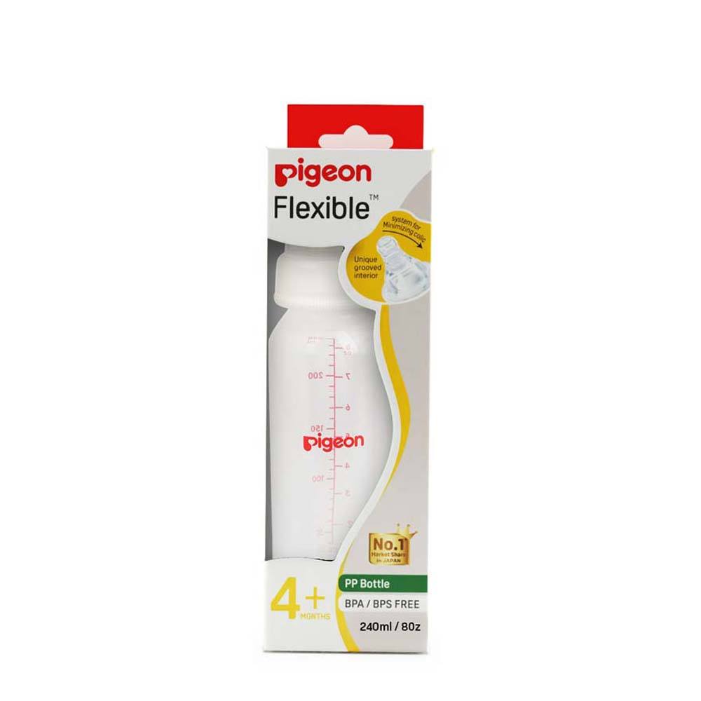 Pigeon Flexible PP Feeding Bottle 4M+