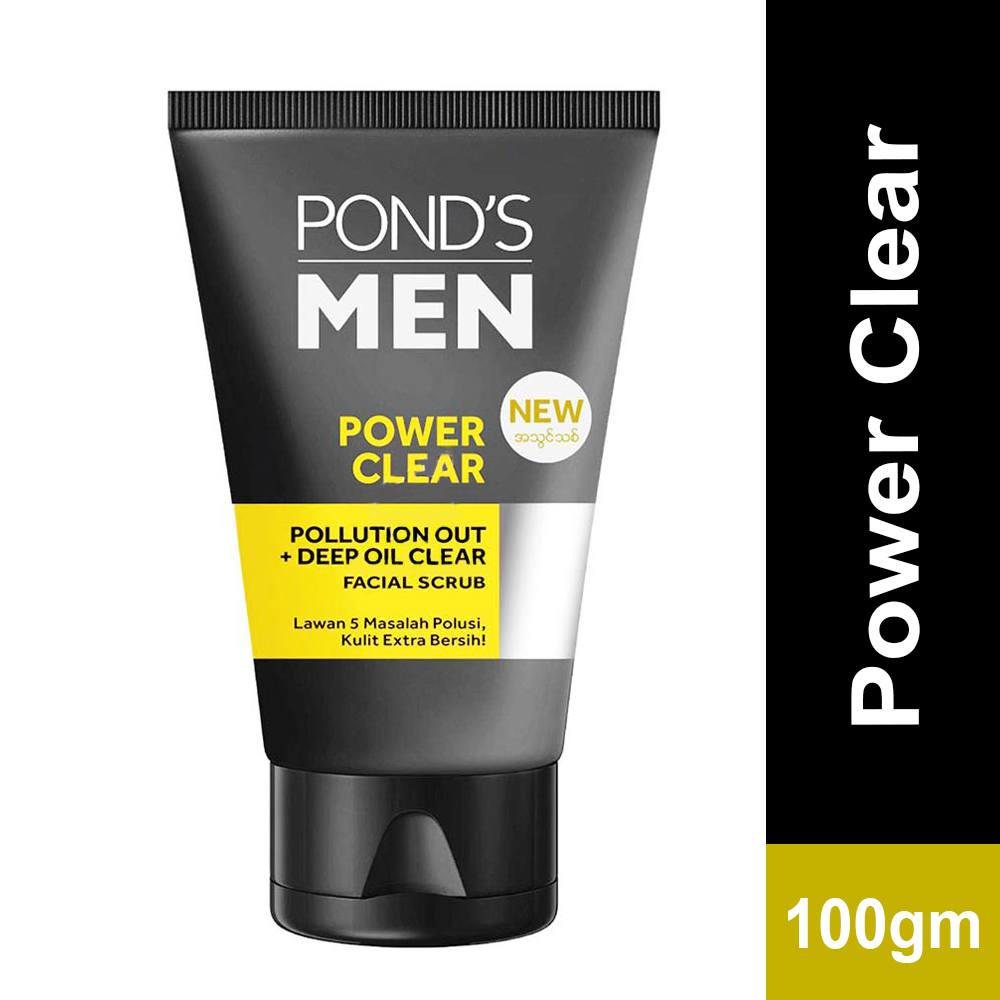PONDS MEN POWER/C POLLUTION OUT FACIAL FOAM