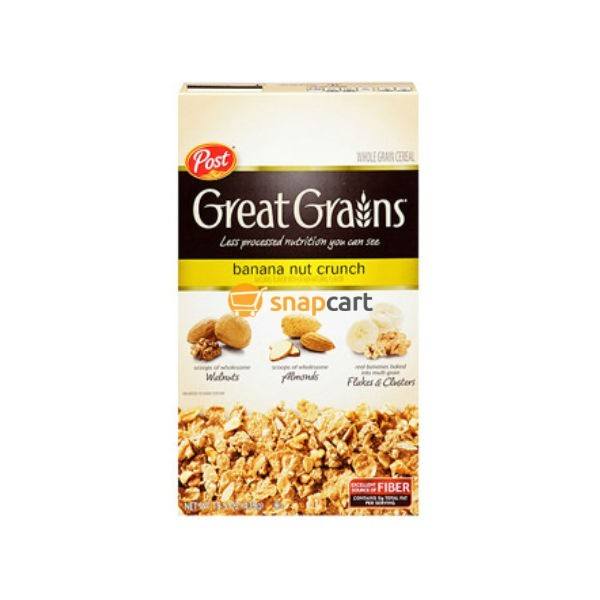 Post Great Grains Banana Nut Crunch