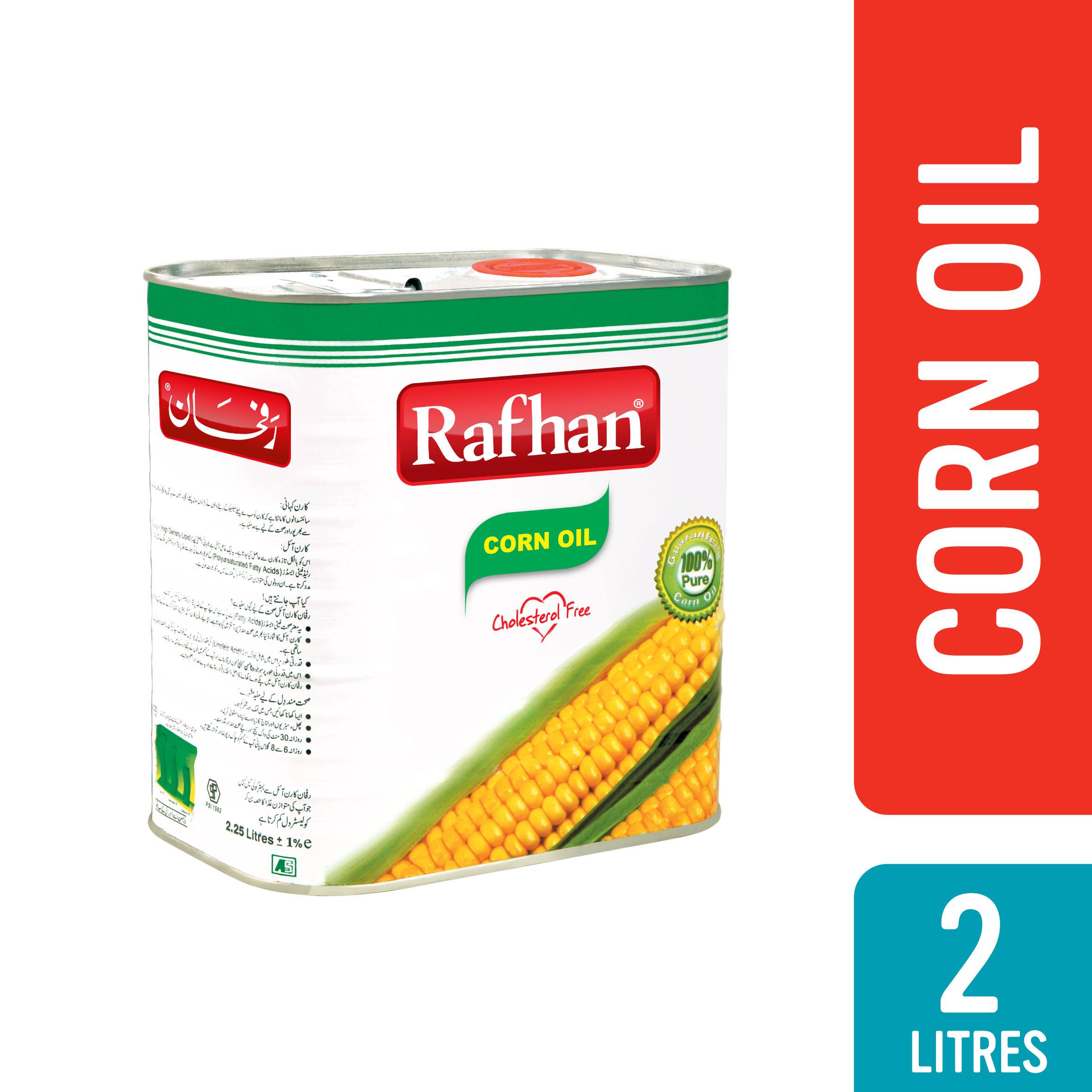 Rafhan Corn Oil 2 Litre Tin