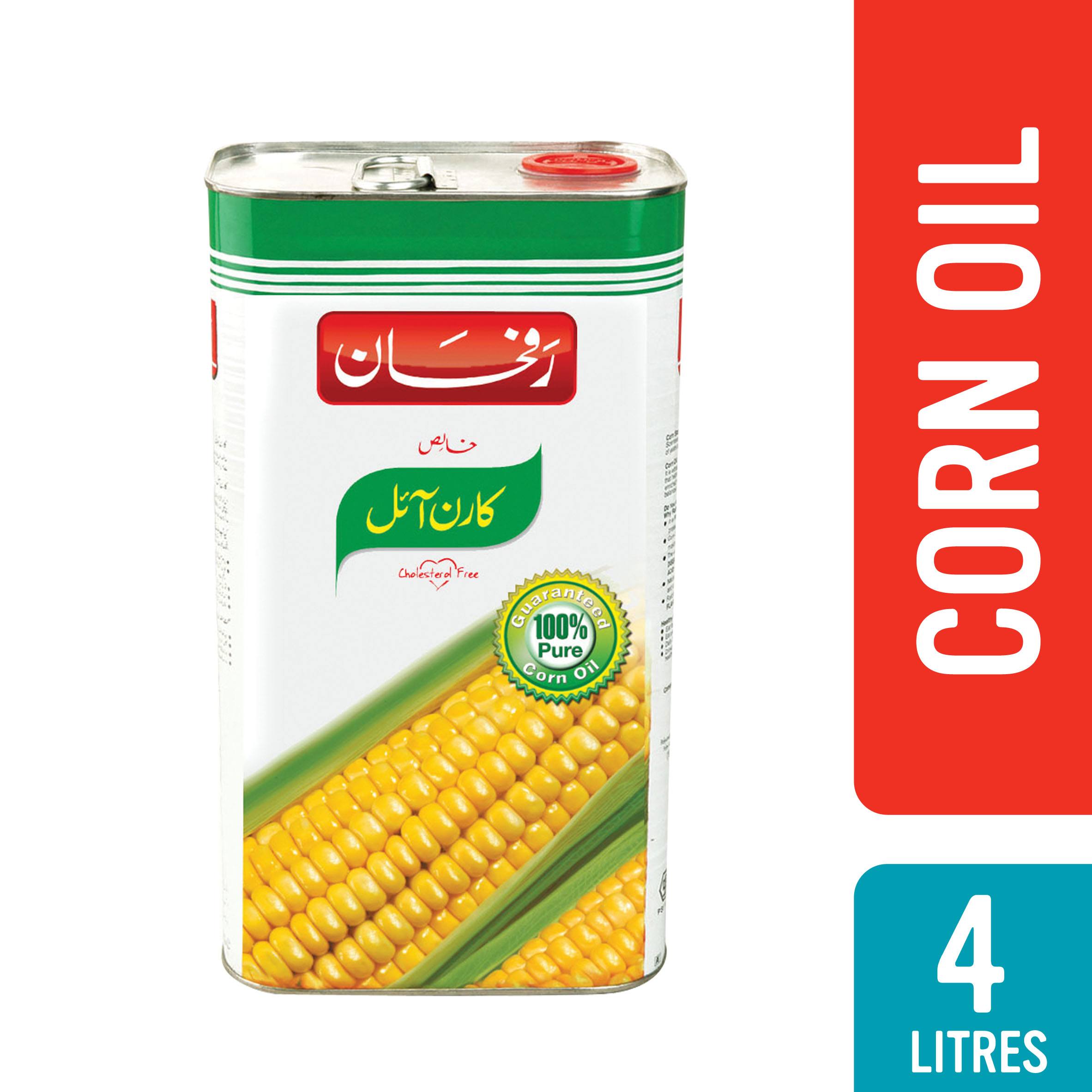 Rafhan Corn Oil 4 Litre Tin
