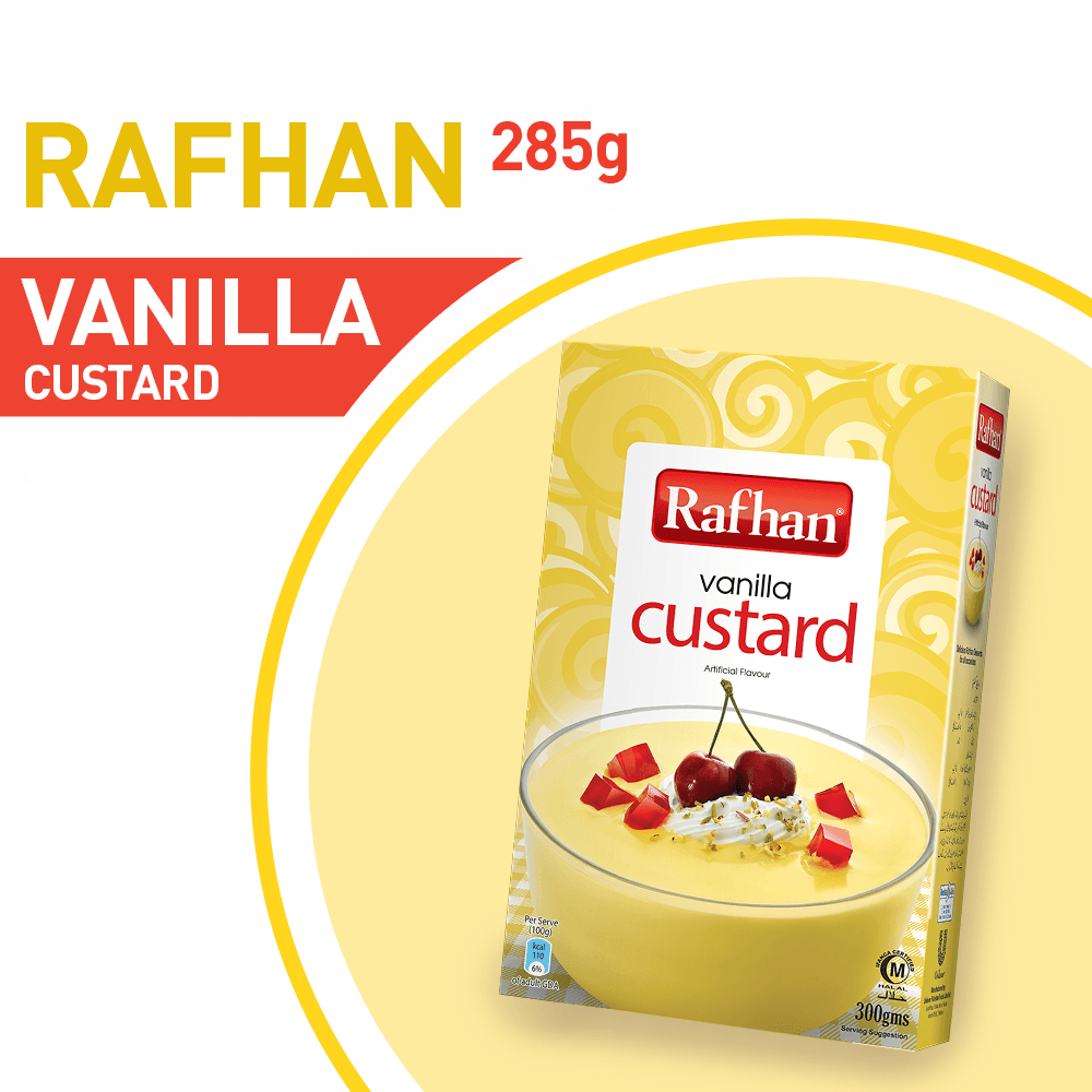 Rafhan Vanilla Custard Artificial Flavour Powder