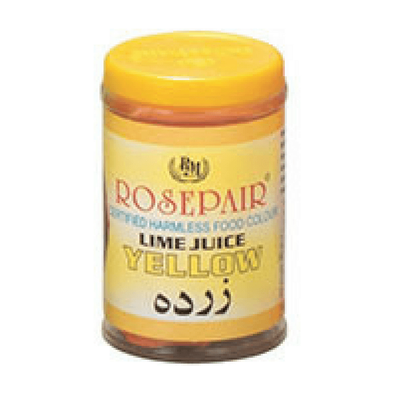 Rosepair Yellow Food Colour