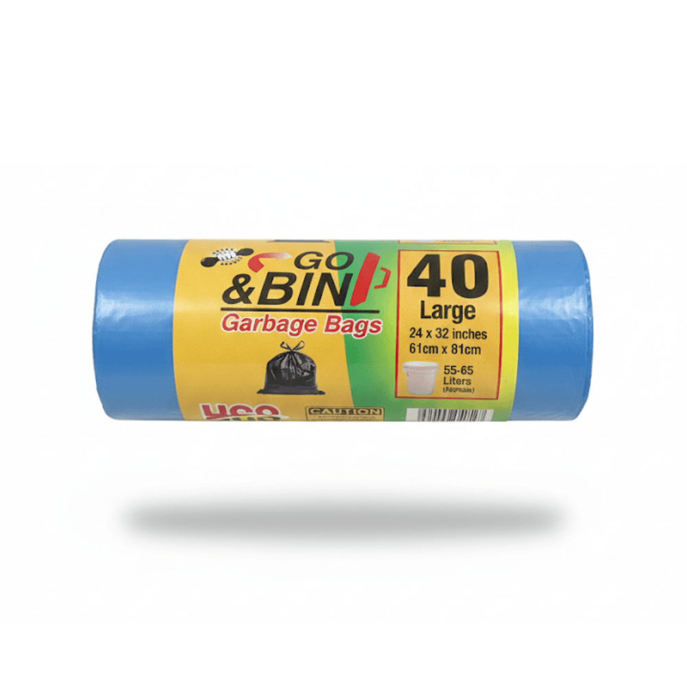 Sun brite GO & BIN LARGE 40BAGS