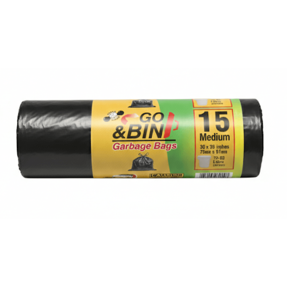 Sun brite GO & BIN MEDIUM 15BAGS