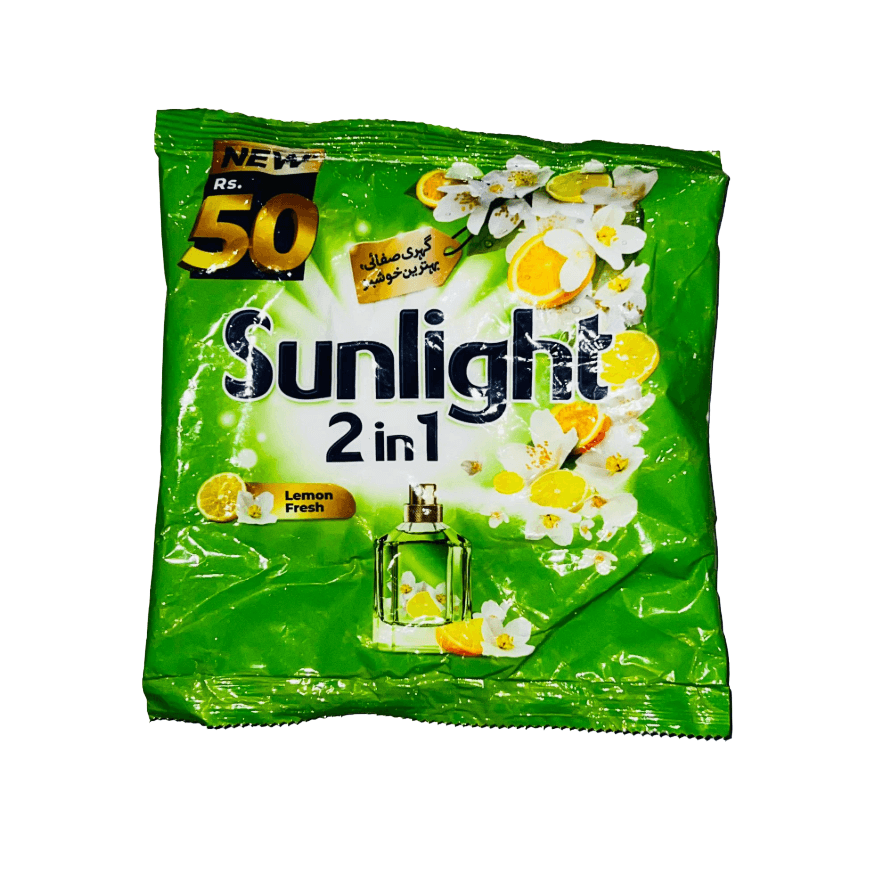 Sunlight 2 in 1 Lemon Fresh Rs.50