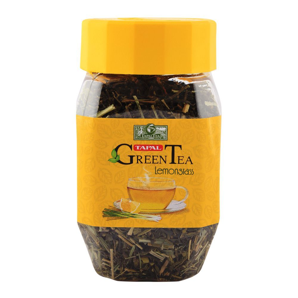 Tapal Green Tea Lemon Grass jar