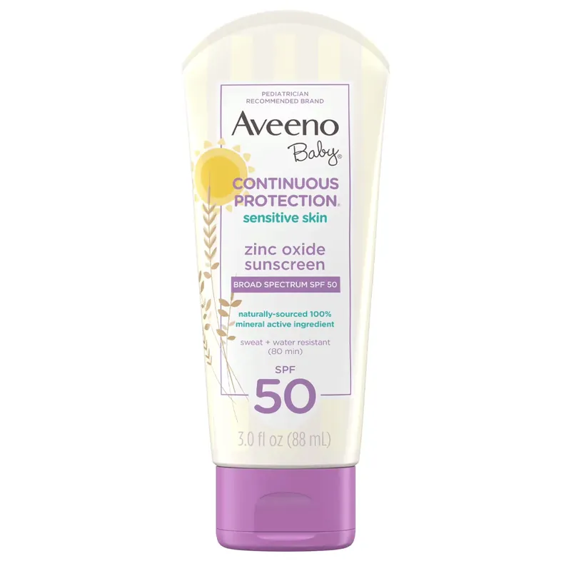 Aveeno Baby Sensitive Skin Sunscreen Spf 50 88ml