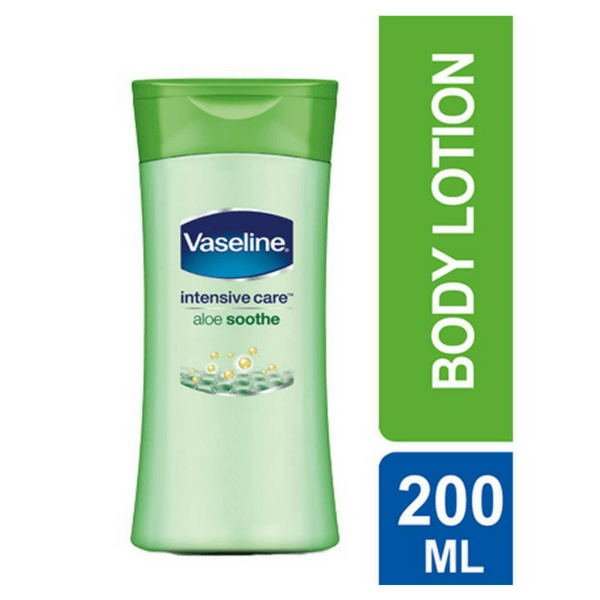 Vaseline Aloe Soothe Intensice Care