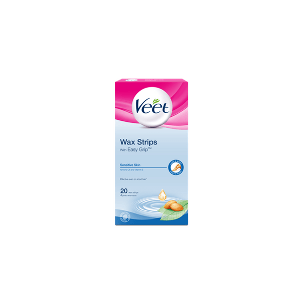 Veet Easy Grip Wax Strips Sensitive Skin