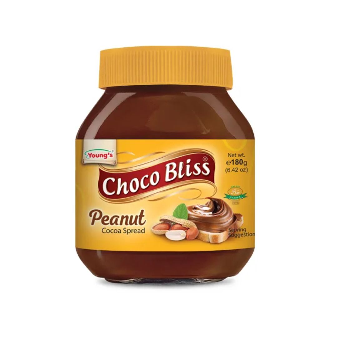 Young’s choco bliss peanut cocoa spread