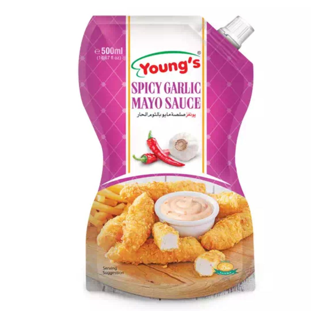 Young’s spicy Garlic mayo Sauce